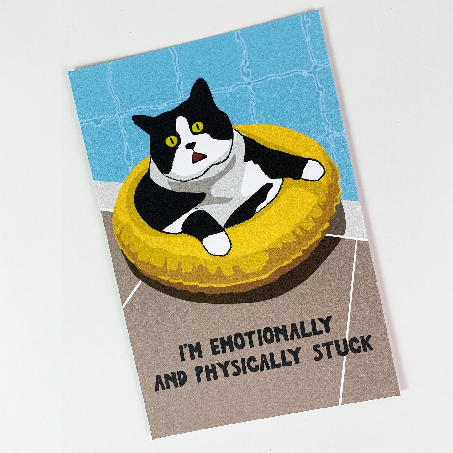 Emotionally and Physically Stuck – Postcard
